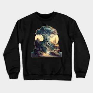 Effin Awesome Ancient Dame Crewneck Sweatshirt